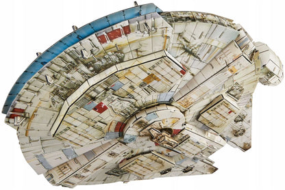 „Star Wars“ 3D dėlionė „Millennium Falcon“, 4D modelis, 43 cm