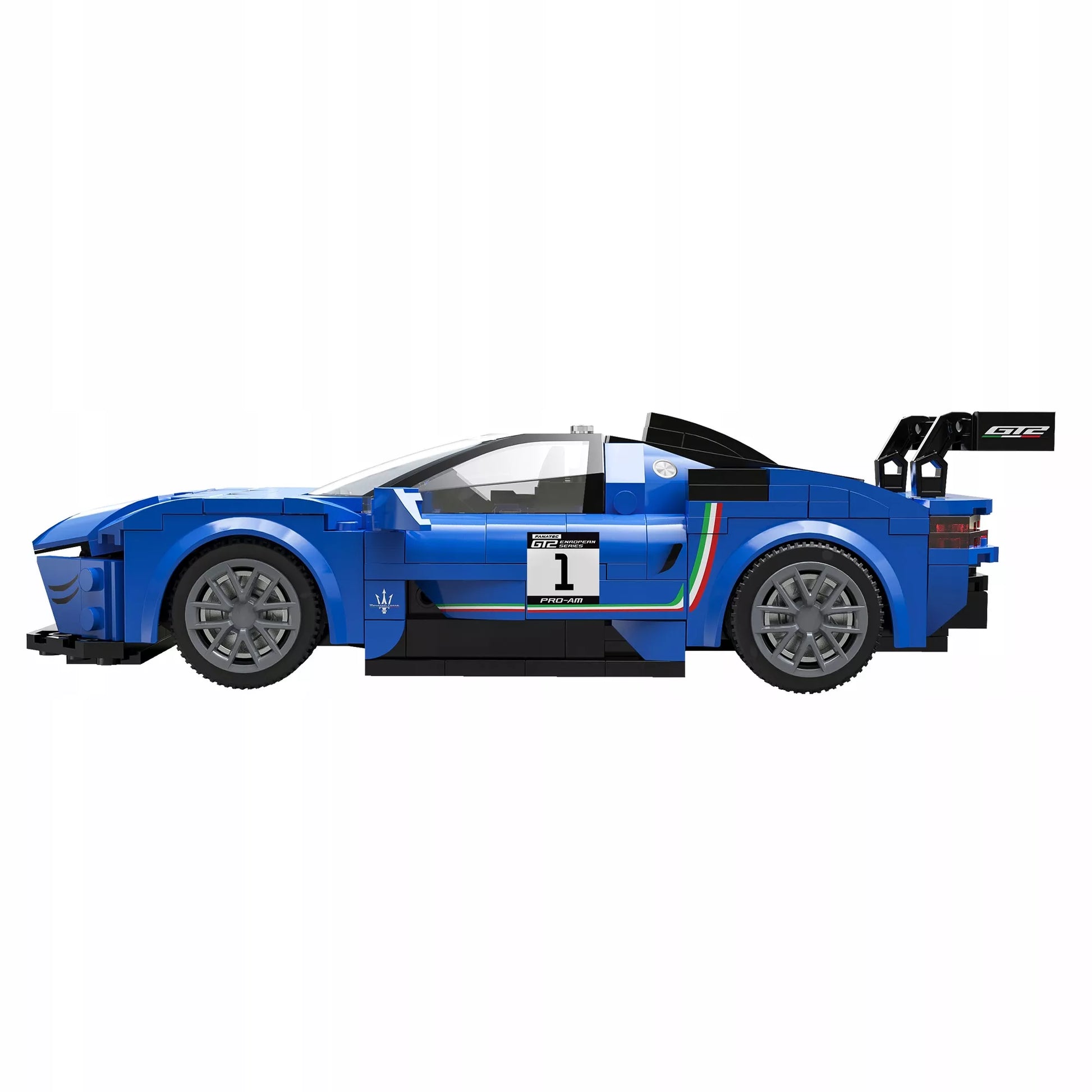 Statybiniai blokeliai CADA MASERATI, sportinis automobilis, 320 elementų, valdomas nuotoliniu būdu RC