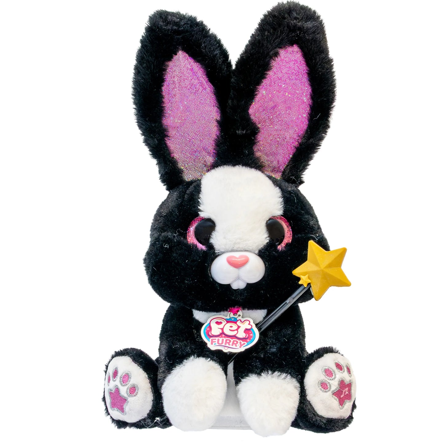 Stebuklingas burtininkas triušis interaktyvus žaislas MAGIC RABBIT šviečia groja