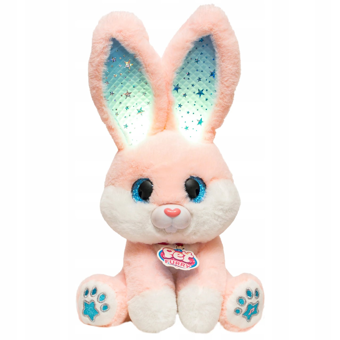 Stebuklingas burtininkas triušis MAGIC RABBIT interaktyvus žaislas šviečia groja