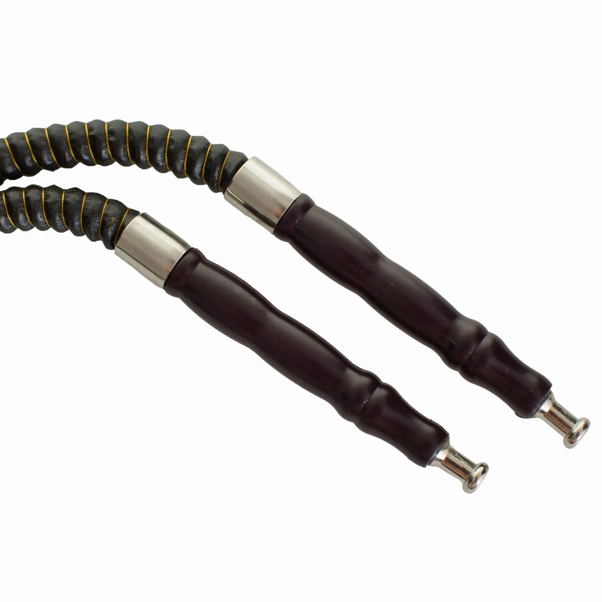 Stiklinis kaljanas / „Shisha“ su 2 žarnomis, juodas – BLACK, 28 cm