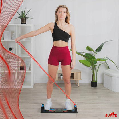 SUFITE treniruočių platforma su fitneso rankenomis