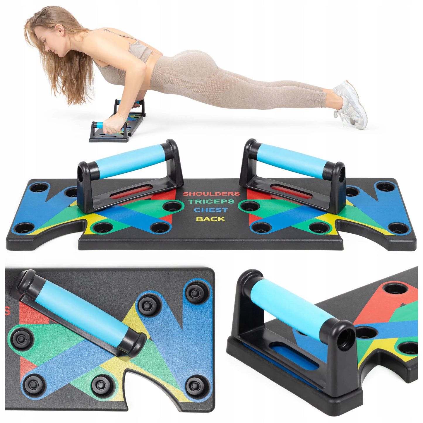SUFITE treniruočių platforma su fitneso rankenomis