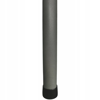 Sulankstomas sodo kateringinis stalas 180 cm, tvirtas, juodas