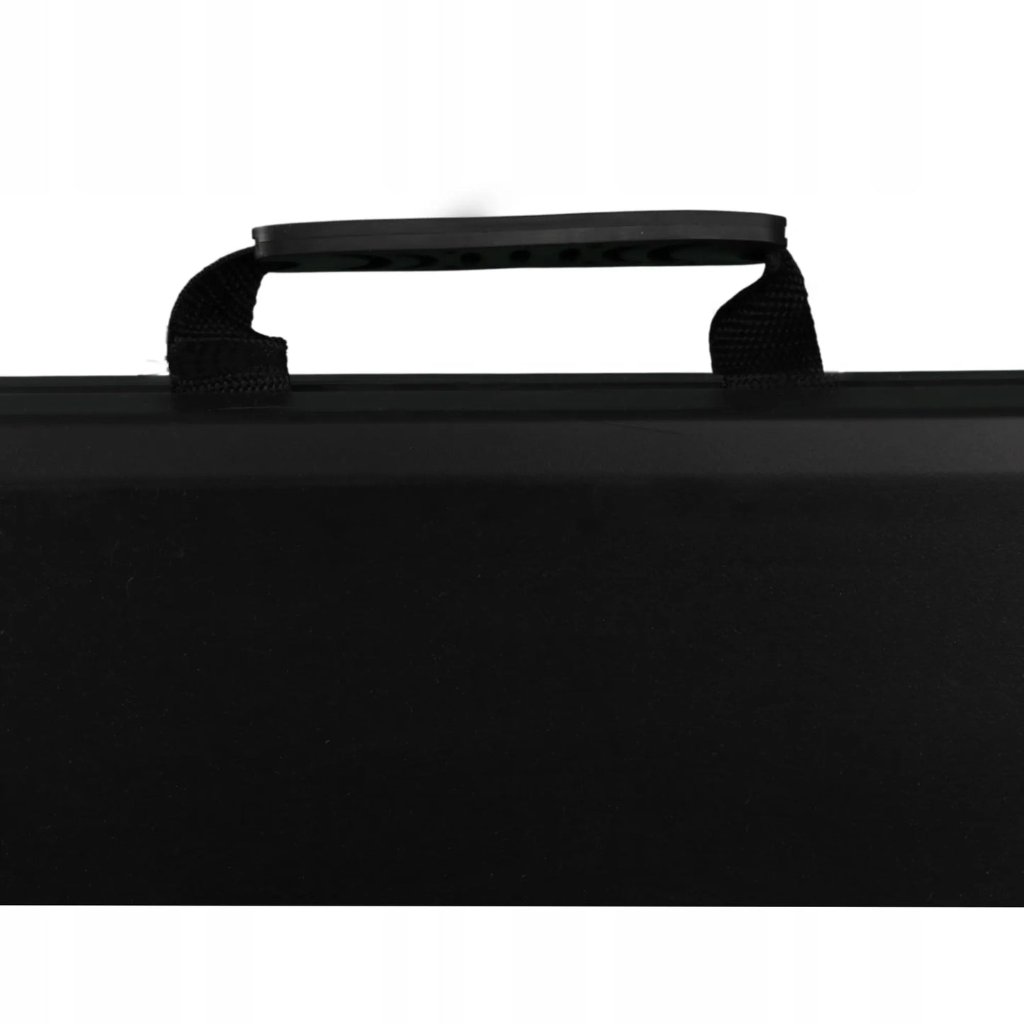 Sulankstomas sodo kateringinis stalas 180 cm, tvirtas, juodas
