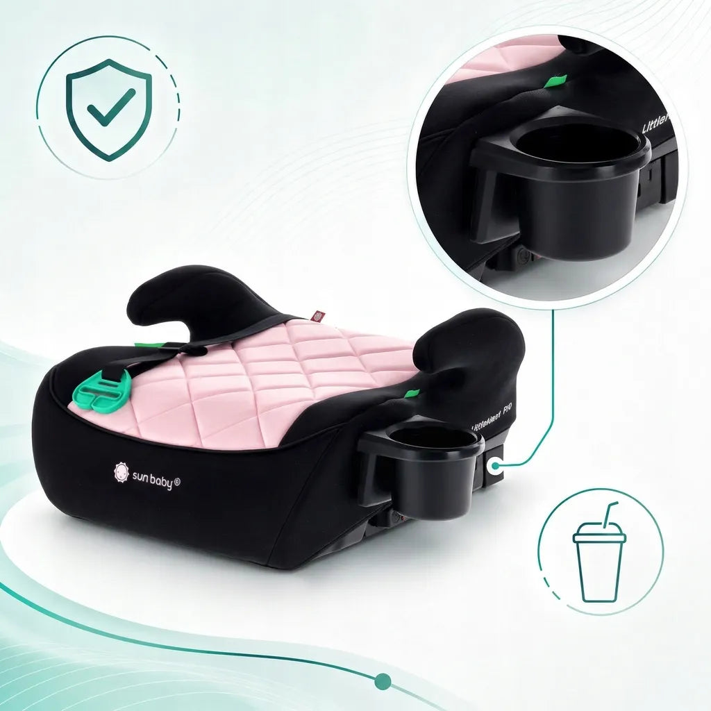 Sun Baby automobilinė kėdutė-paaukštinimas 15-36 kg i-Size ISOFIX 125-150