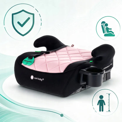 Sun Baby automobilinė kėdutė-paaukštinimas 15-36 kg i-Size ISOFIX 125-150