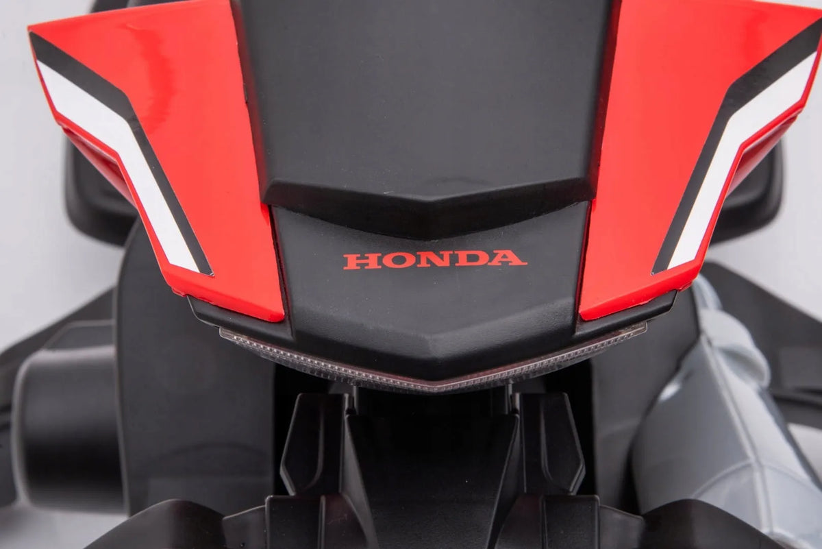 „Sun Baby“ elektrinis motociklas „Honda CBR 1000RR“, 12 V, raudonas, su šviesomis ir garsais