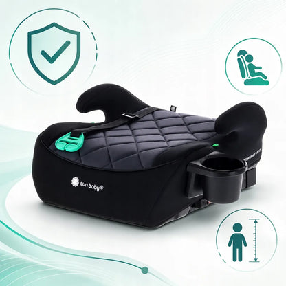 Sun Baby I-SIZE ISOFIX 125-150 automobilinė kėdutė-paaukštinimas