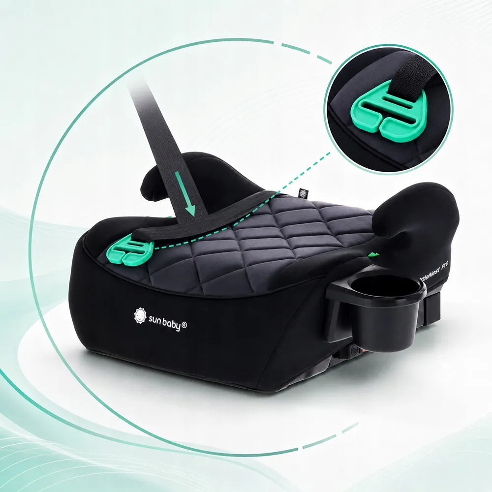 Sun Baby I-SIZE ISOFIX 125-150 automobilinė kėdutė-paaukštinimas