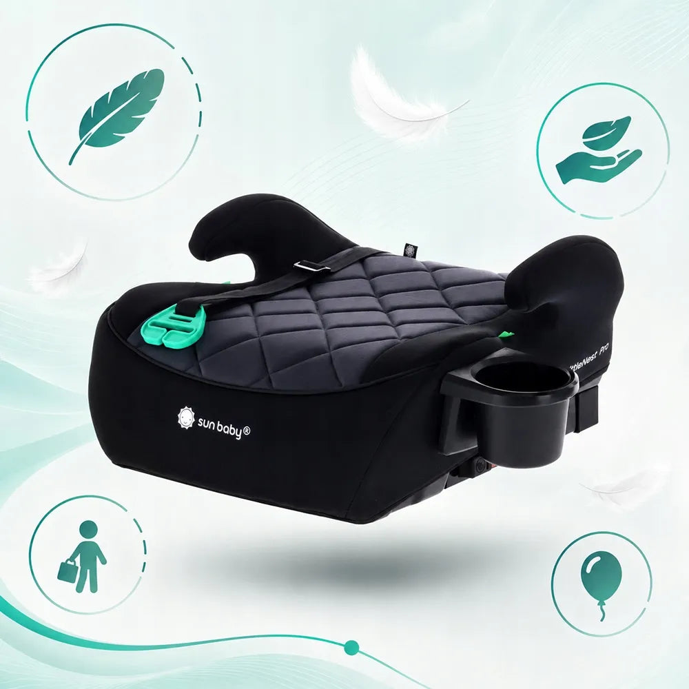 Sun Baby I-SIZE ISOFIX 125-150 automobilinė kėdutė-paaukštinimas