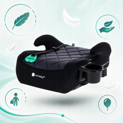 Sun Baby I-SIZE ISOFIX 125-150 automobilinė kėdutė-paaukštinimas