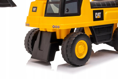Sun Baby paspirtukas automobilis CAT geltonas