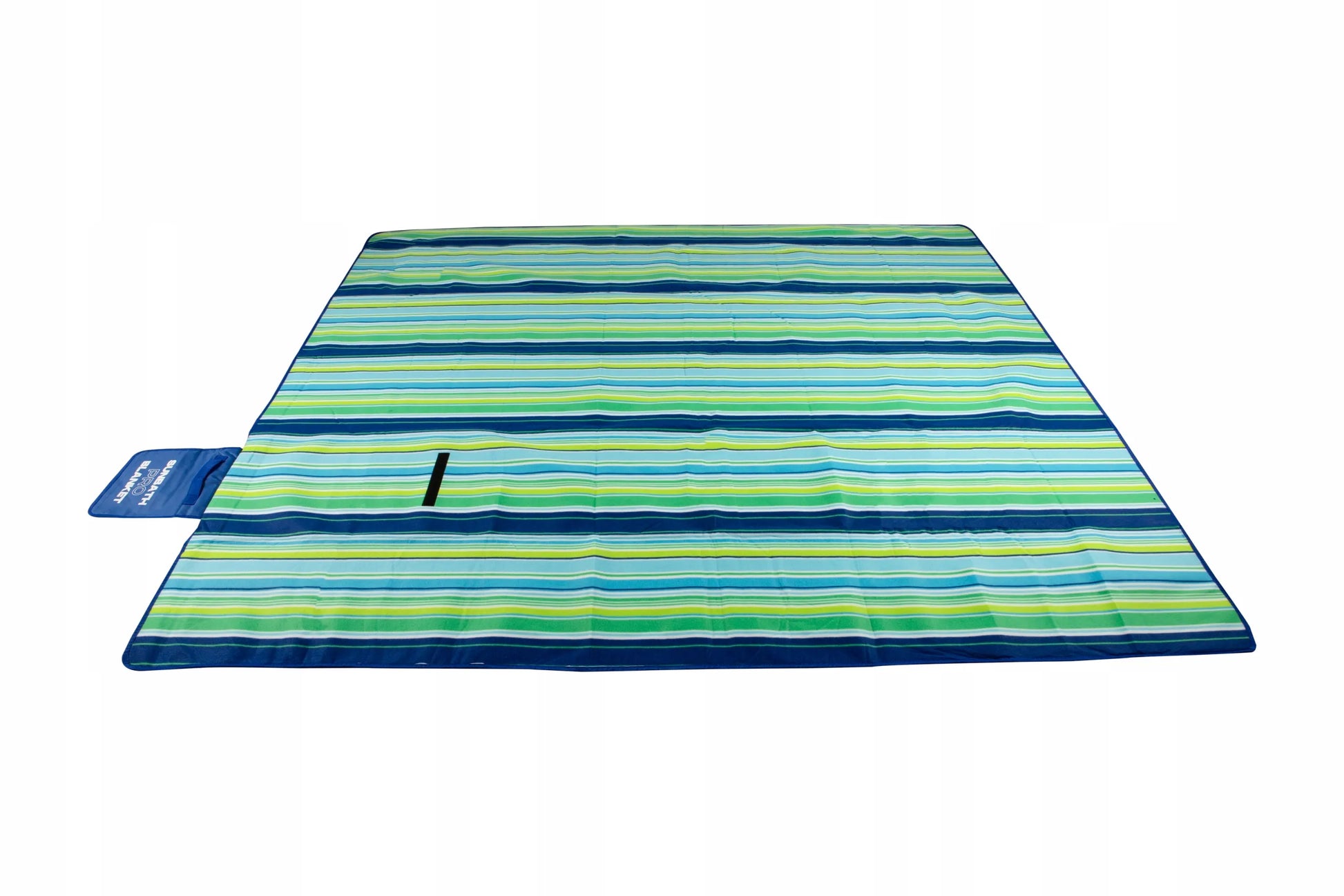 SUN PRO piknikinis paplūdimio paklotas 200x200 cm su rankena, diržu ir kuoliukais