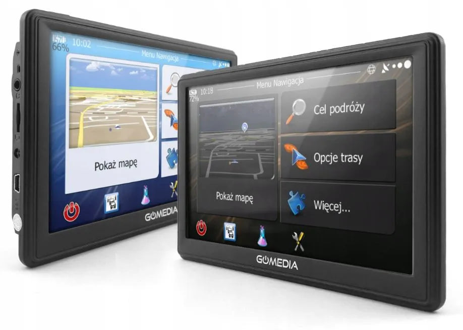 Sunkvežimių GPS navigacija 7″ LED su Europos žemėlapiais
