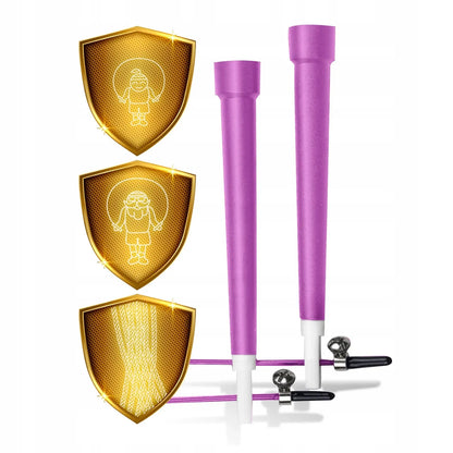 Šuoliukas per virvutę Neo-Sport NS-955 violetinis