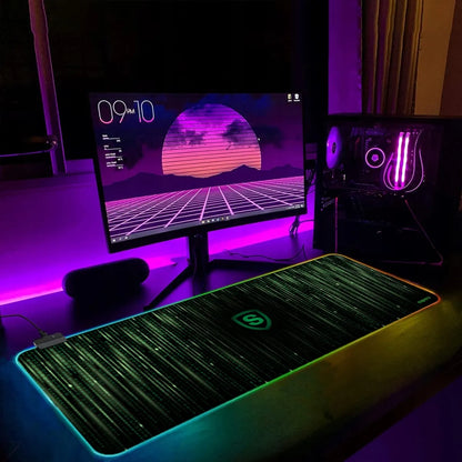 SUPERO XXL RGB žaidimų pelės kilimėlis