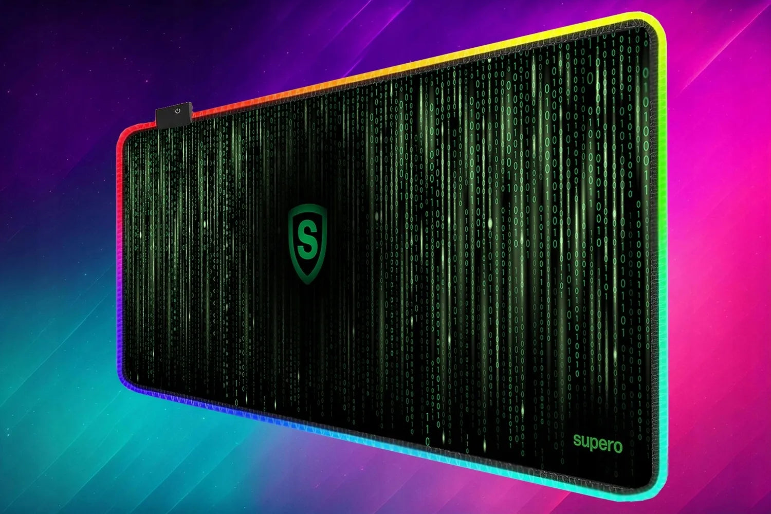 SUPERO XXL RGB žaidimų pelės kilimėlis