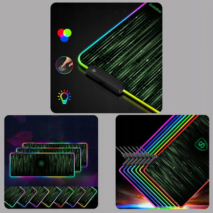 SUPERO XXL RGB žaidimų pelės kilimėlis