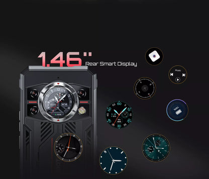 Sutvirtintas karinis išmanusis telefonas CUBOT KING KONG 11 32/256GB NFC DUAL SIM 5G