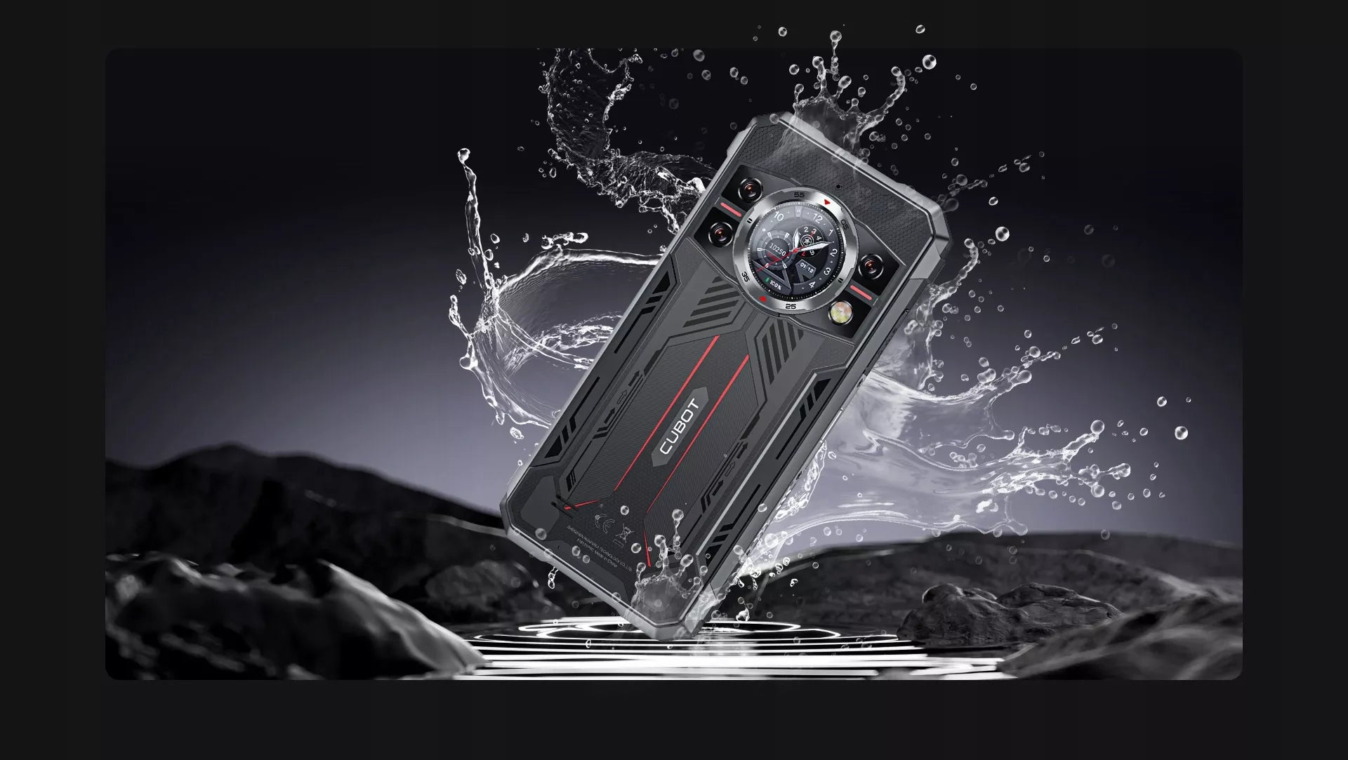 Sutvirtintas karinis išmanusis telefonas CUBOT KING KONG 11 32/256GB NFC DUAL SIM 5G
