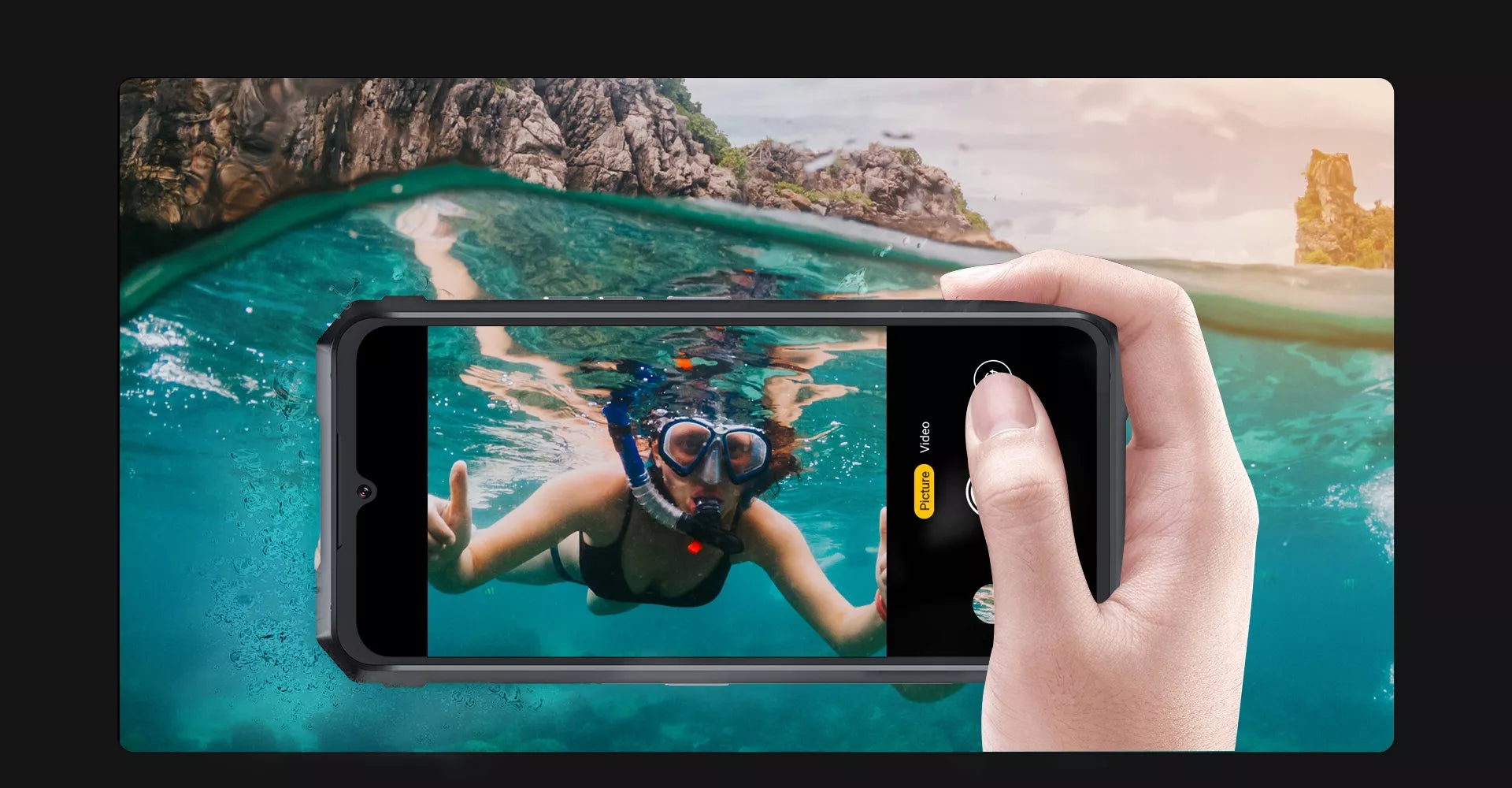Sutvirtintas karinis išmanusis telefonas CUBOT KING KONG 11 32/256GB NFC DUAL SIM 5G