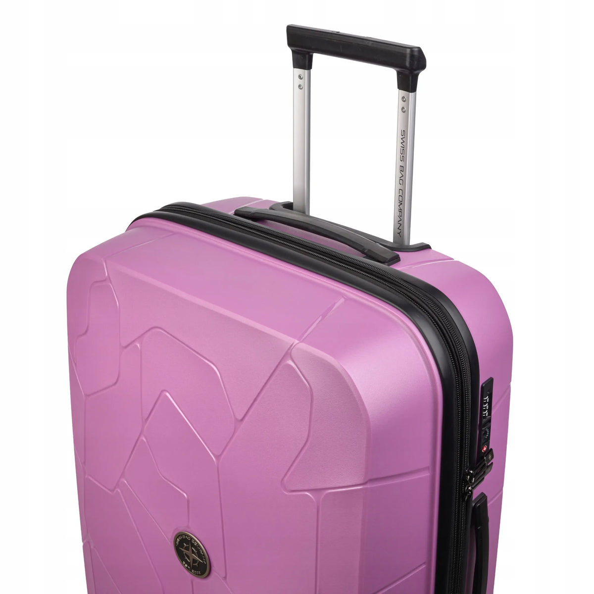 SwissBags „Lava“ vidutinio dydžio kietas polipropileninis lagaminas, 80 l