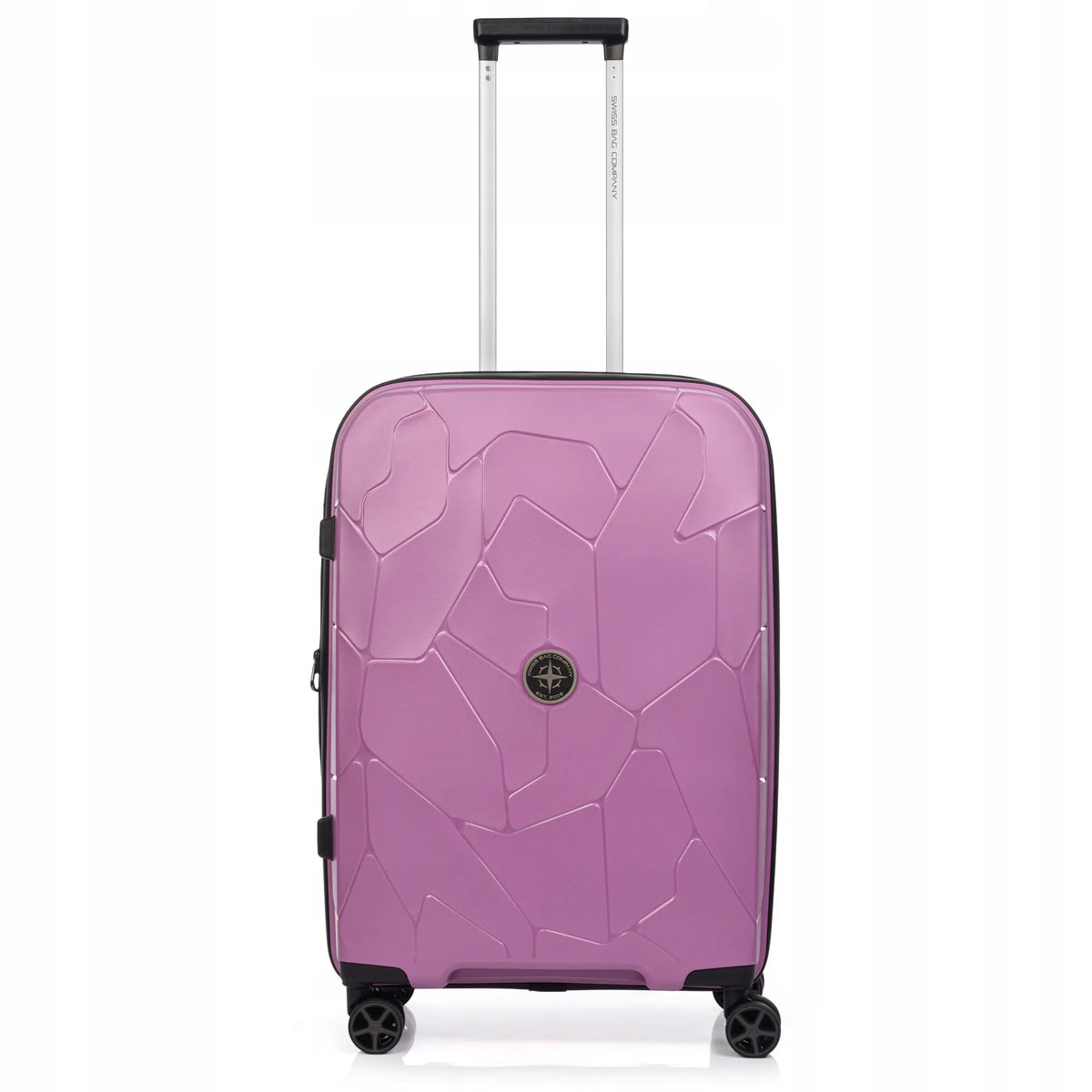 SwissBags „Lava“ vidutinio dydžio kietas polipropileninis lagaminas, 80 l