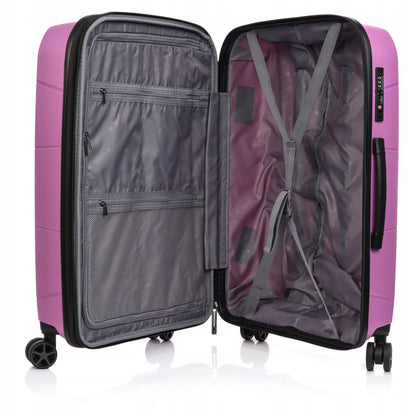 SwissBags „Lava“ vidutinio dydžio kietas polipropileninis lagaminas, 80 l