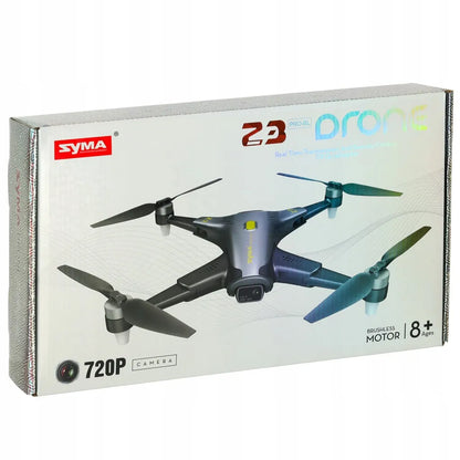 SYMA Z3PRO RC dronas, 2,4 GHz, su HD kamera ir „Wi-Fi“, juodas
