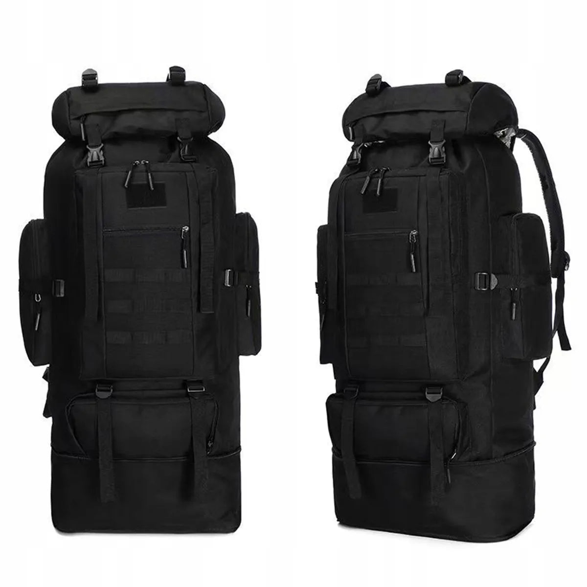 Taktinė kuprinė 70-100L – karinė, stovyklavimo, išgyvenimo ir bushcraft