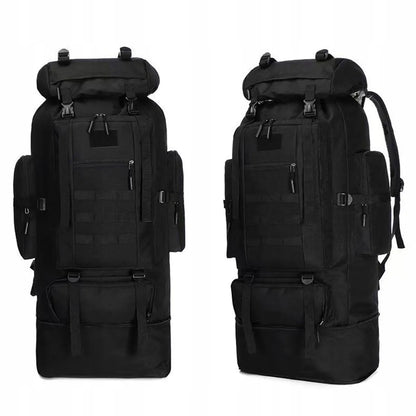 Taktinė kuprinė 70-100L – karinė, stovyklavimo, išgyvenimo ir bushcraft