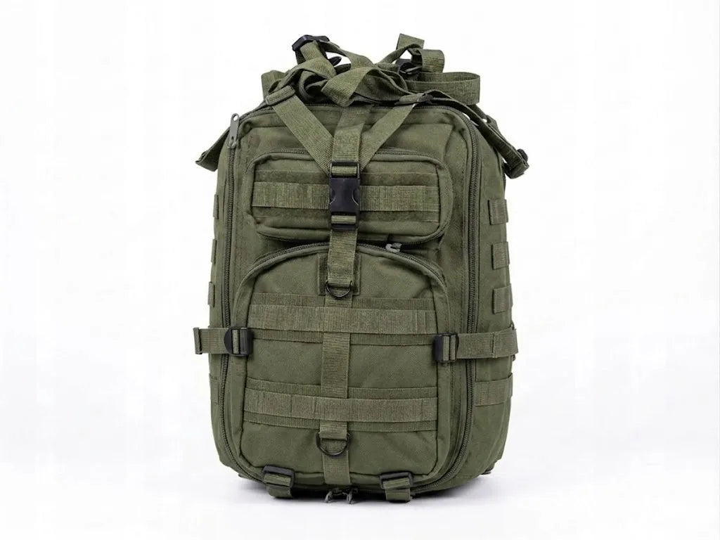 Taktinė turizmo kuprinė „Ulfur UF72611“, 20 l, žalia, 600D „Oxford“