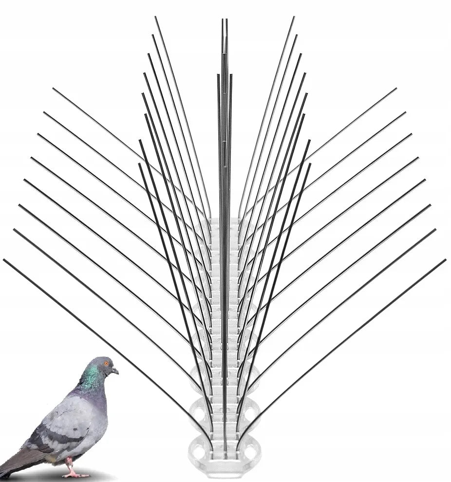 Tankūs platūs paukščių atbaidymo smaigai JACOPIC W160, 50 cm, apsauga iki 24 cm