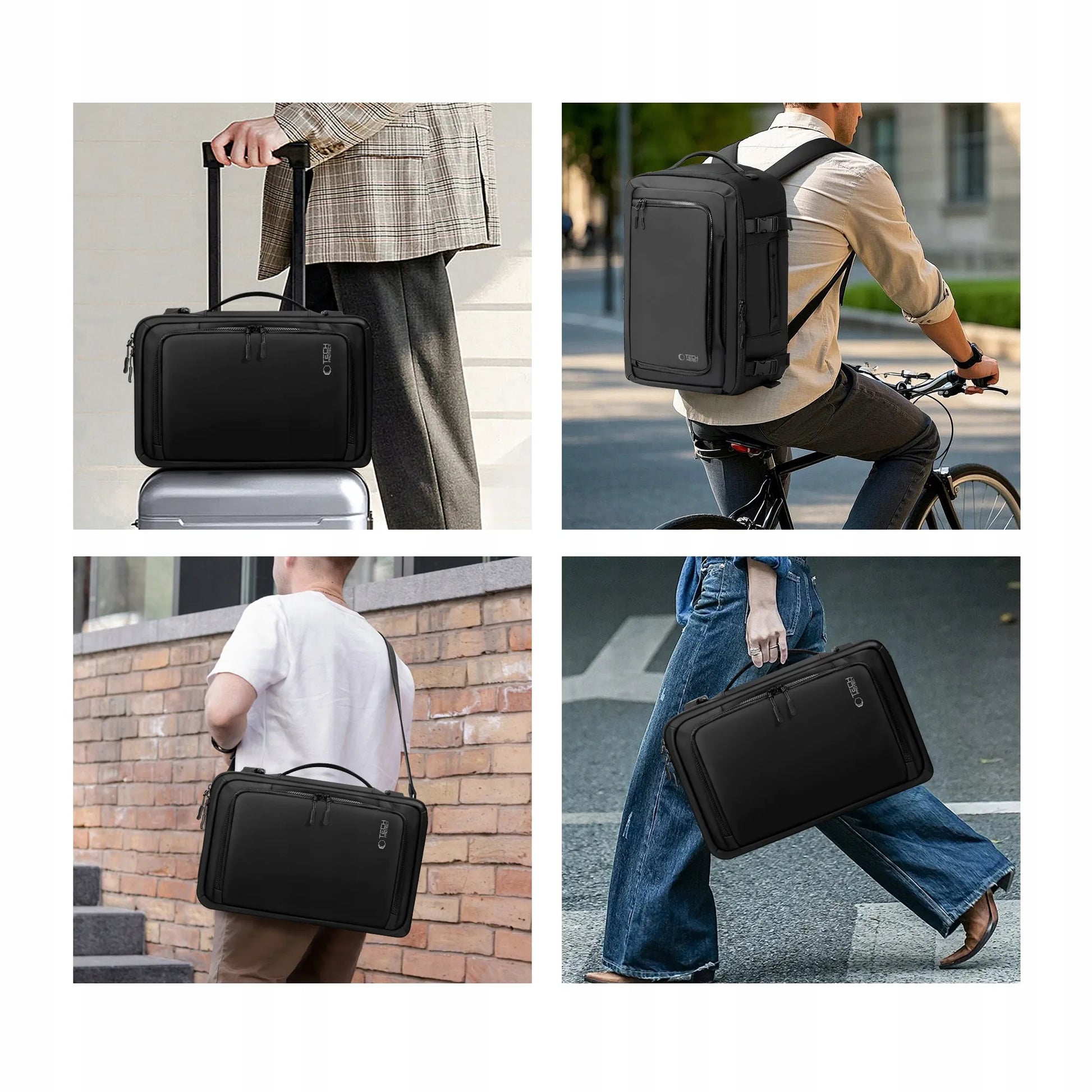 Tech-Protect Defender S50 kuprinė 40x20x25 lėktuvui, kelioninis rankinis bagažas