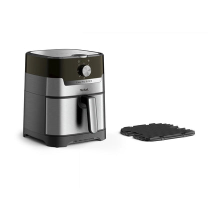 Tefal EY501D15 1550 W 4,6 l 2-in-1 oro gruzdintuvė ir grilis