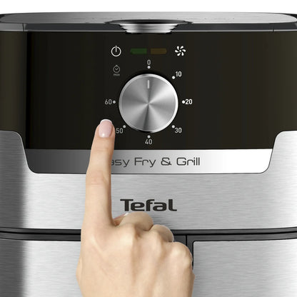 Tefal EY501D15 1550 W 4,6 l 2-in-1 oro gruzdintuvė ir grilis