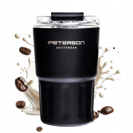 Terminis puodelis termosas karštiems ir šaltiems gėrimams sandarus 360ml Peterson
