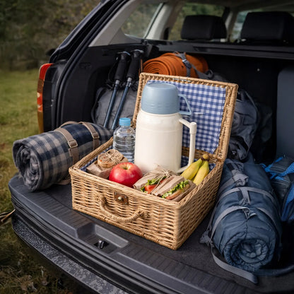 Termosas su stikliniu įdėklu 1 l + puodelis kavai ir arbatai