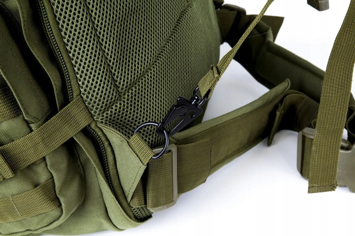 „Texar Grizzly“ taktinė karinė kuprinė, alyvuogių spalvos, 65 l, MOLLE