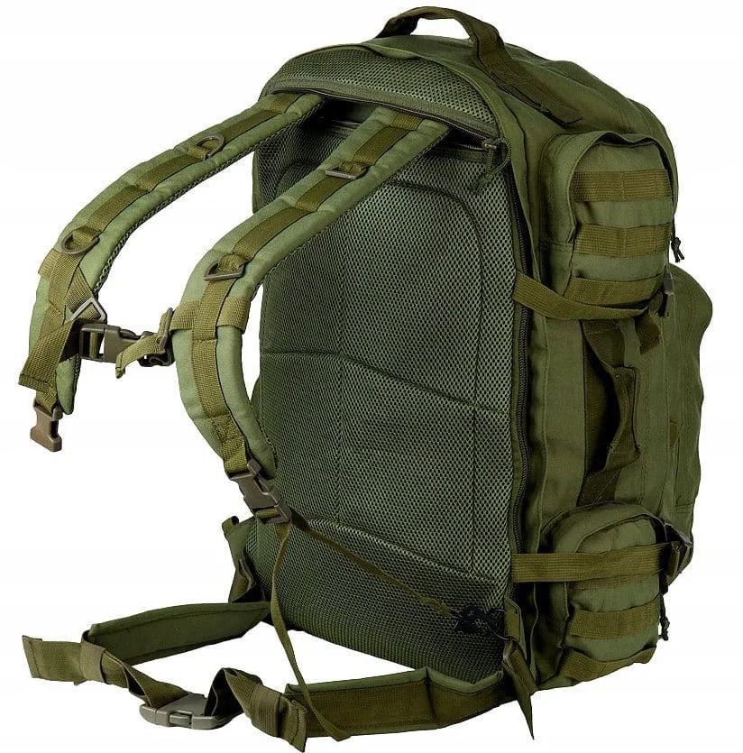 „Texar Grizzly“ taktinė karinė kuprinė, alyvuogių spalvos, 65 l, MOLLE