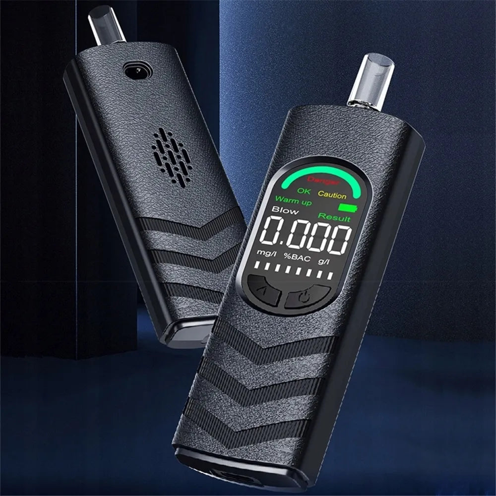 Tikslus elektrocheminis LCD alkotesteris XYF2025478 su 5 kandikliais