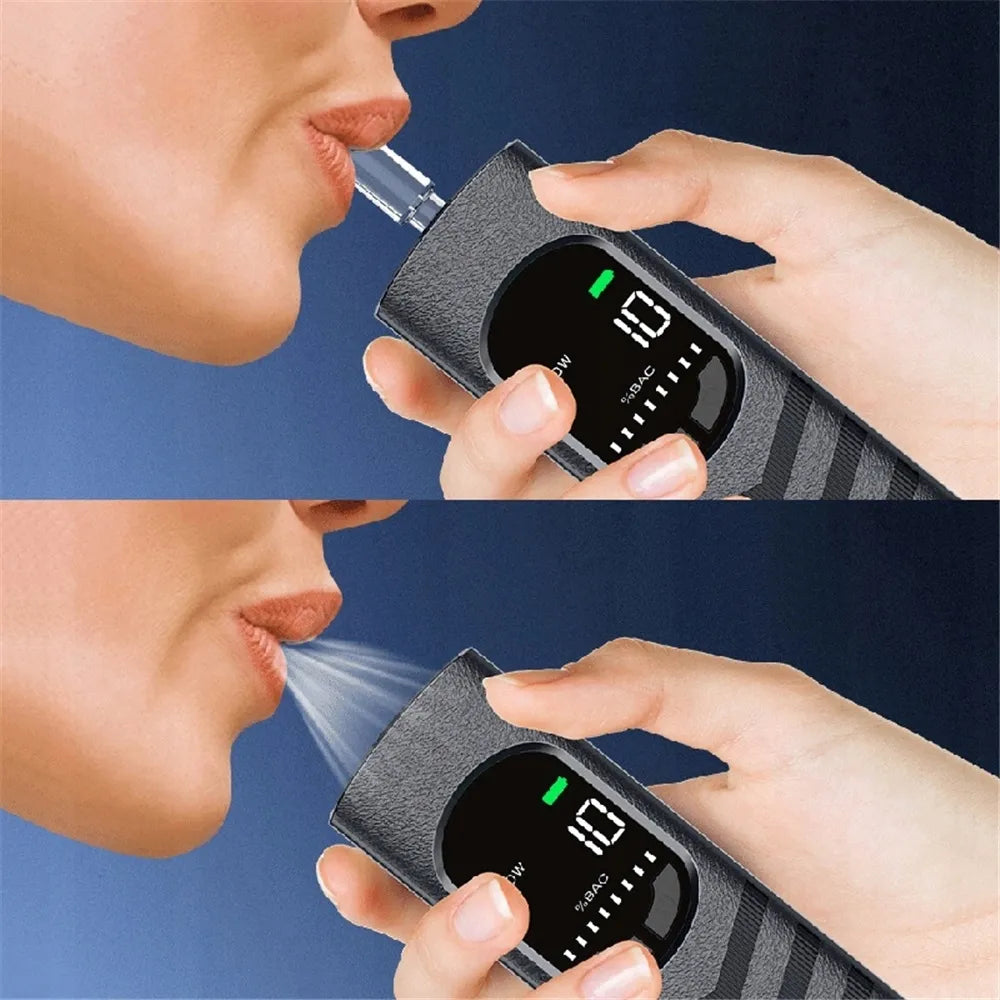 Tikslus elektrocheminis LCD alkotesteris XYF2025478 su 5 kandikliais