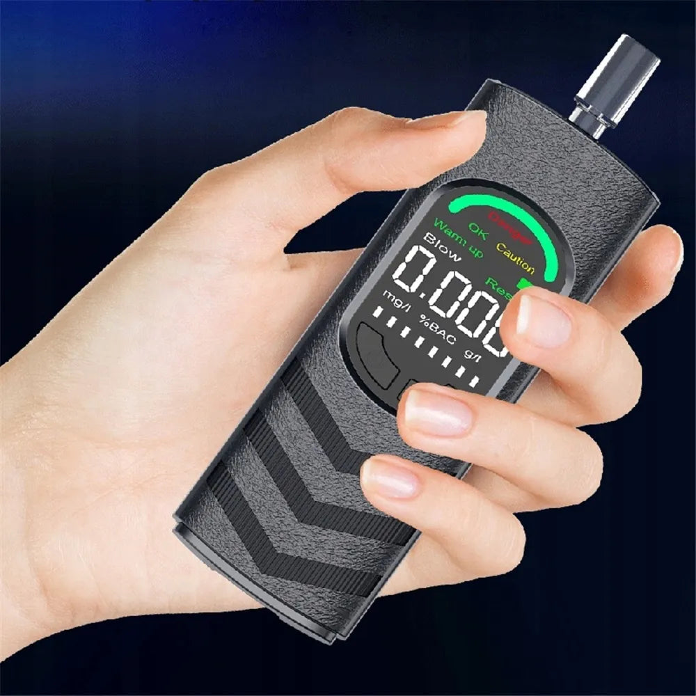 Tikslus elektrocheminis LCD alkotesteris XYF2025478 su 5 kandikliais