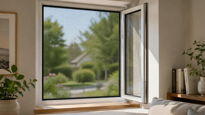 Tinklelis nuo vabzdžių langui Przydasie.pl 150x130 cm su lipnia juosta, juodas