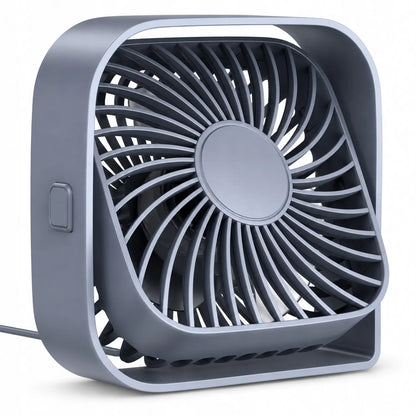 TOPK K50 tylus USB stalinio kompiuterio mini ventiliatorius, pilkas
