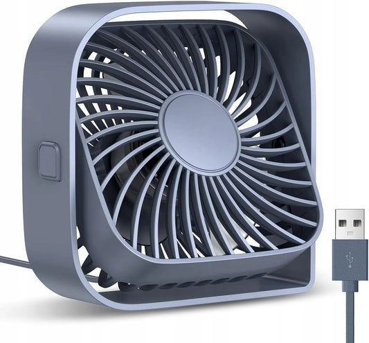 TOPK K50 tylus USB stalinio kompiuterio mini ventiliatorius, pilkas