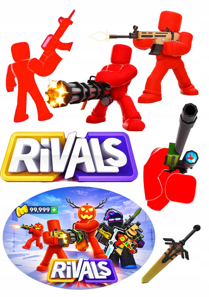 Torto dekoravimo rinkinys valgomas ROBLOX