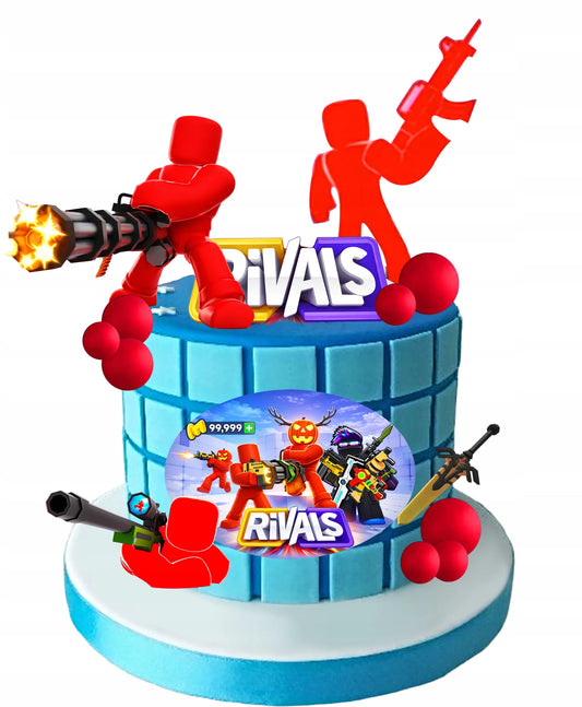 Torto dekoravimo rinkinys valgomas ROBLOX