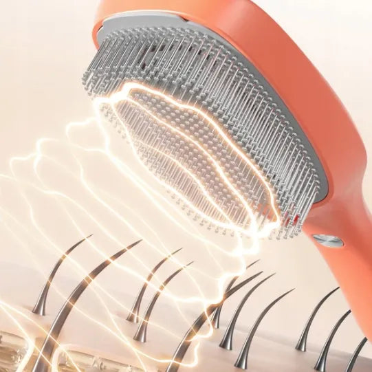 TOUCHBeauty Vita plaukų šepetys su lazerio ir LED šviesos terapija, skirtas galvos odos masažui